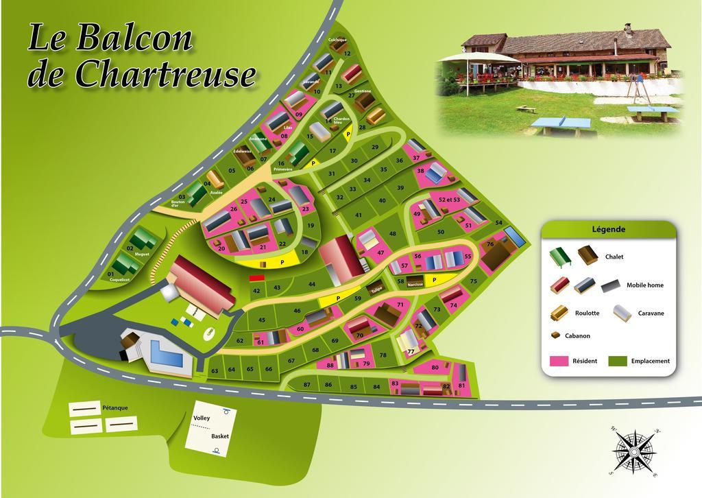 Hotel Team Holiday - Camping Le Balcon de Chartreuse Miribel-les-Échelles Exterior foto